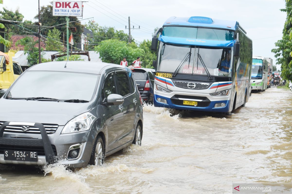 Banjir di Madiun mulai surut