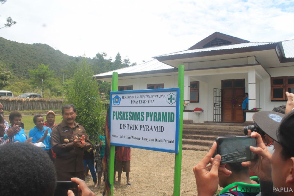 Masyarakat Pyramid miliki puskesmas terdekat