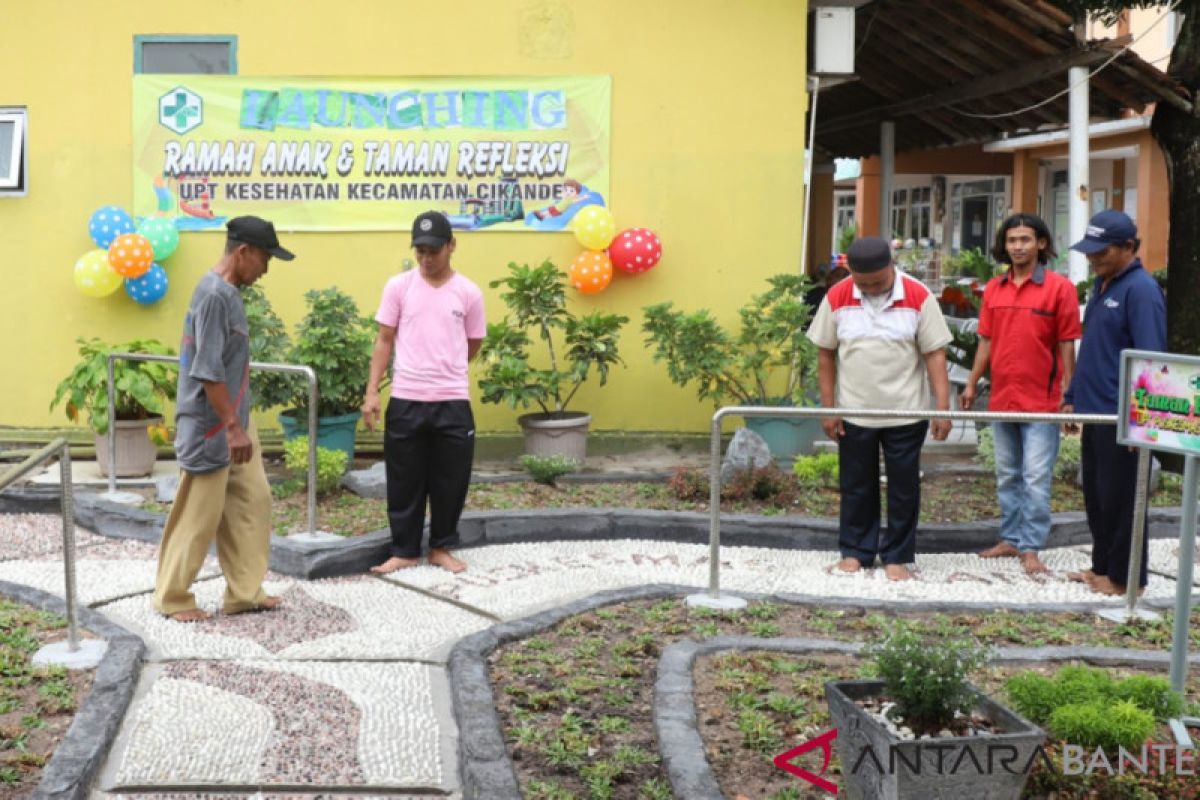 Puskesmas Di Serang Fasilitasi Taman Refleksi Dan Bermain