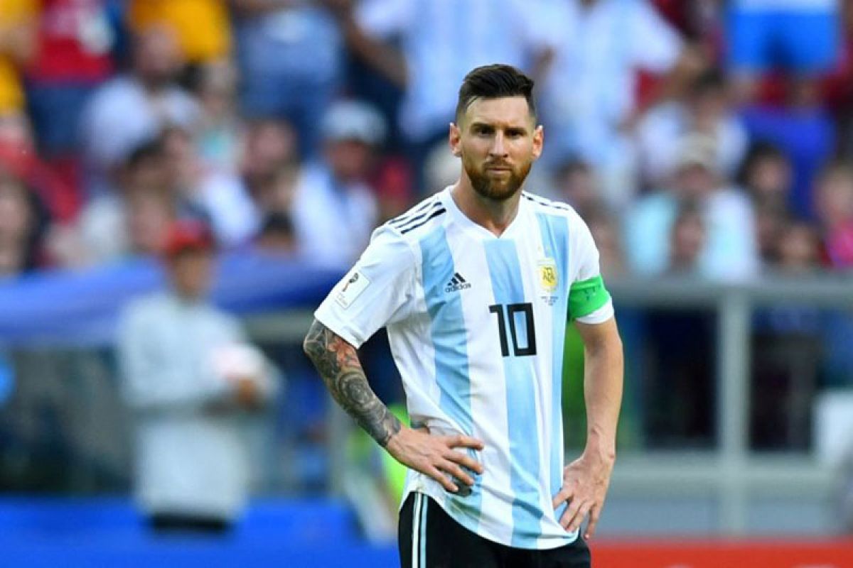 Argentina tak bisa lepas dari Lionel Messi