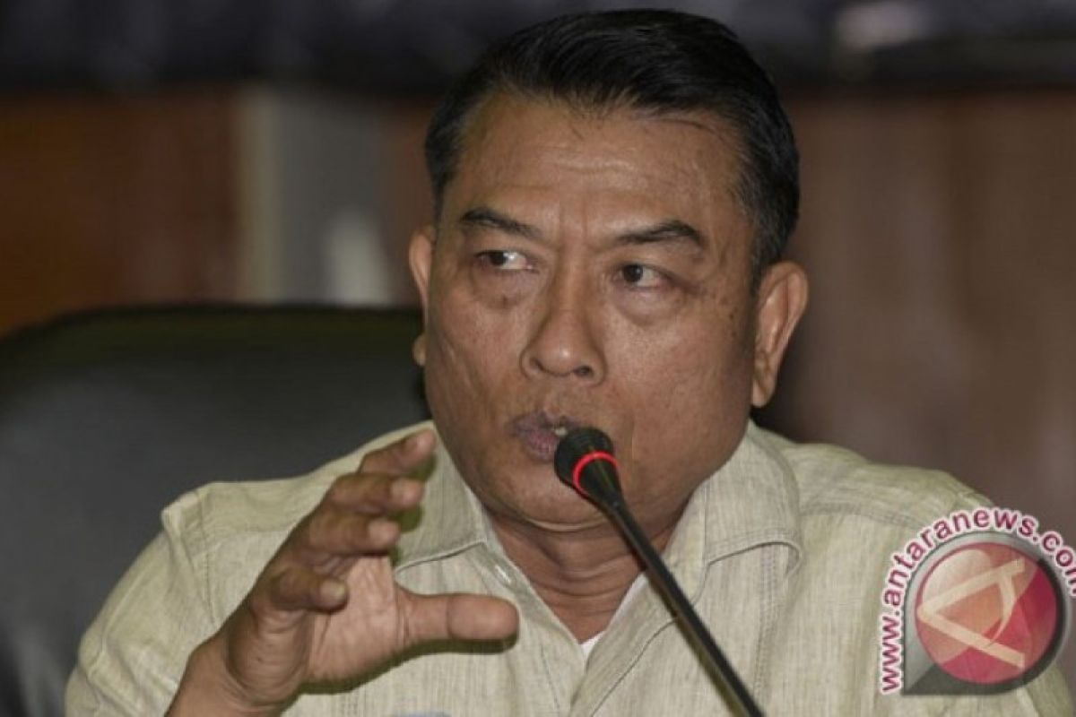 Moeldoko sebut jabatan aktif TNI di kementerian hanya sementara