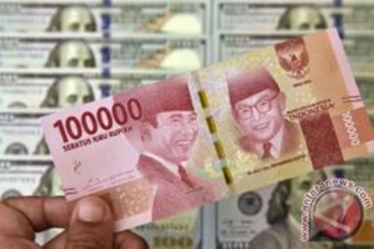 Rupiah awal pekan masih lanjut terkoreksi