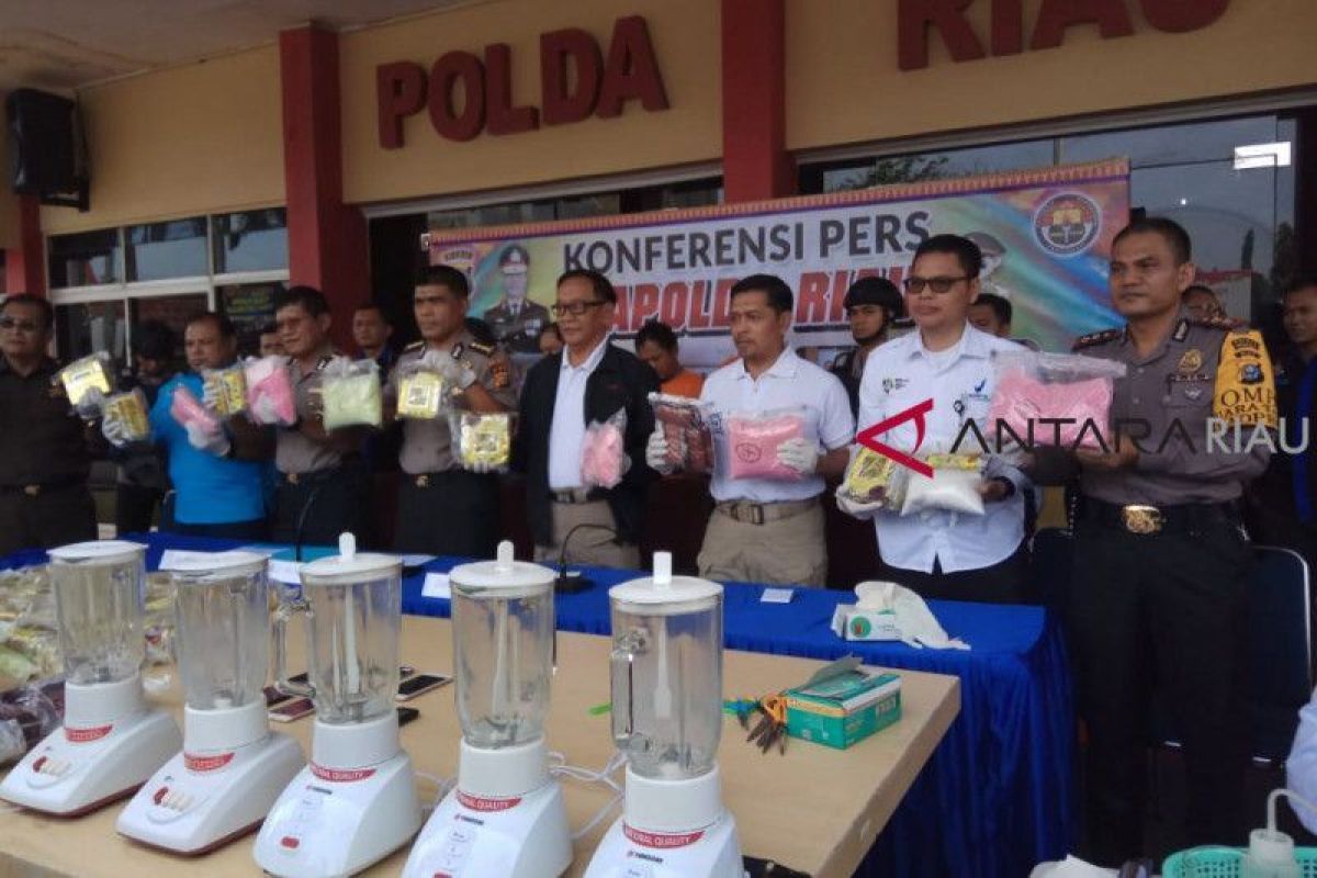 Polda Riau sita Rp1 miliar aset bandar narkoba