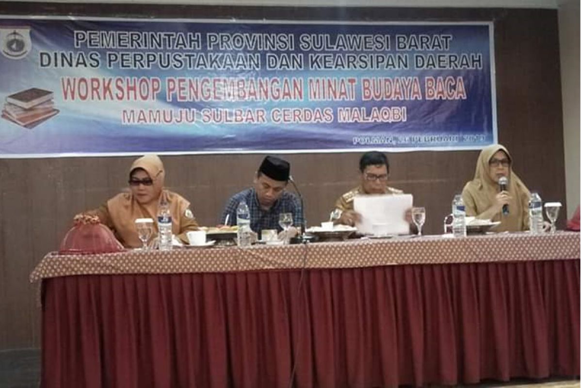 Legislator DPRD Sulbar hadiri workshop pengembangan minat budaya baca