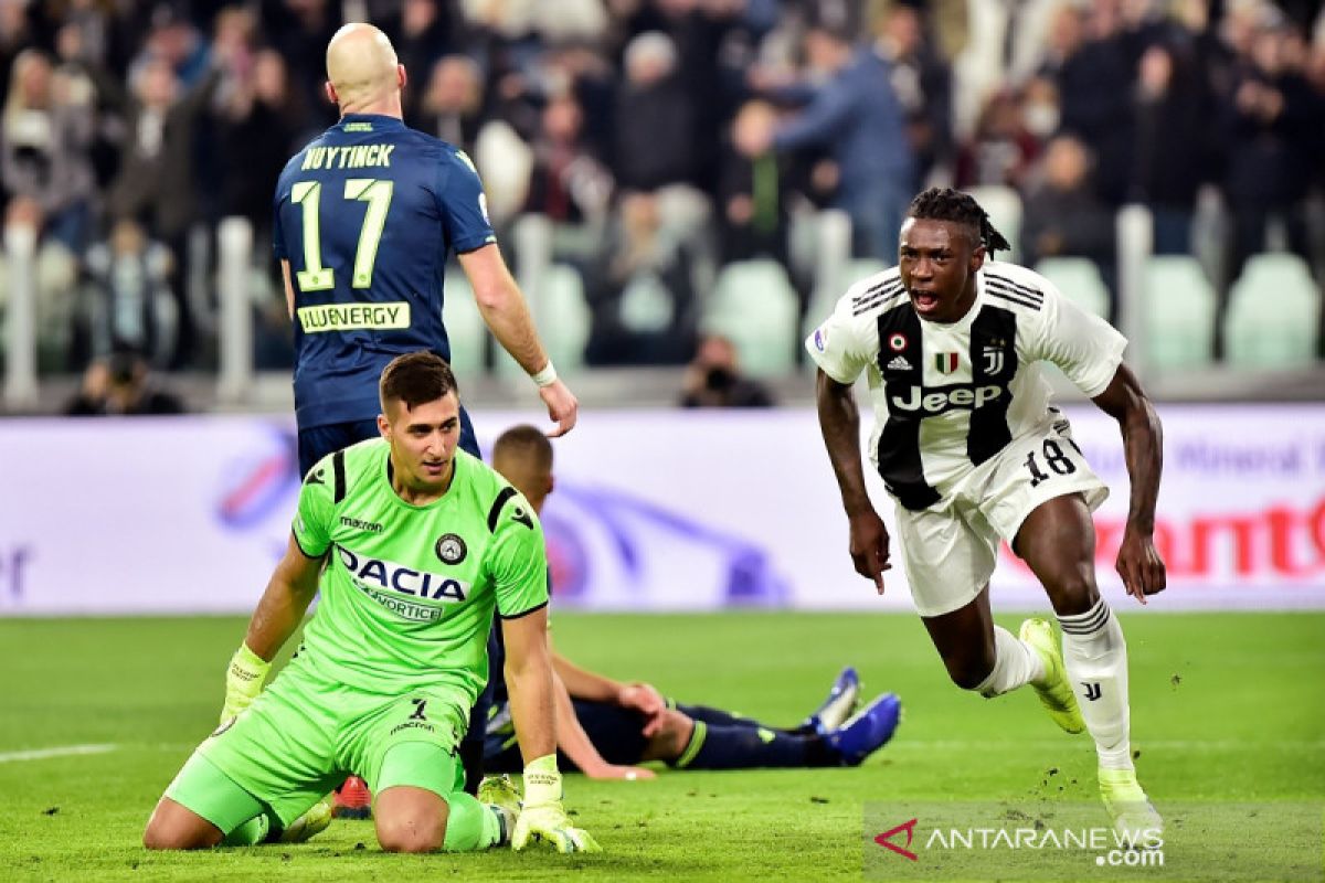 Juventus gasak Udinese 4-1 meski istirahatkan Ronaldo