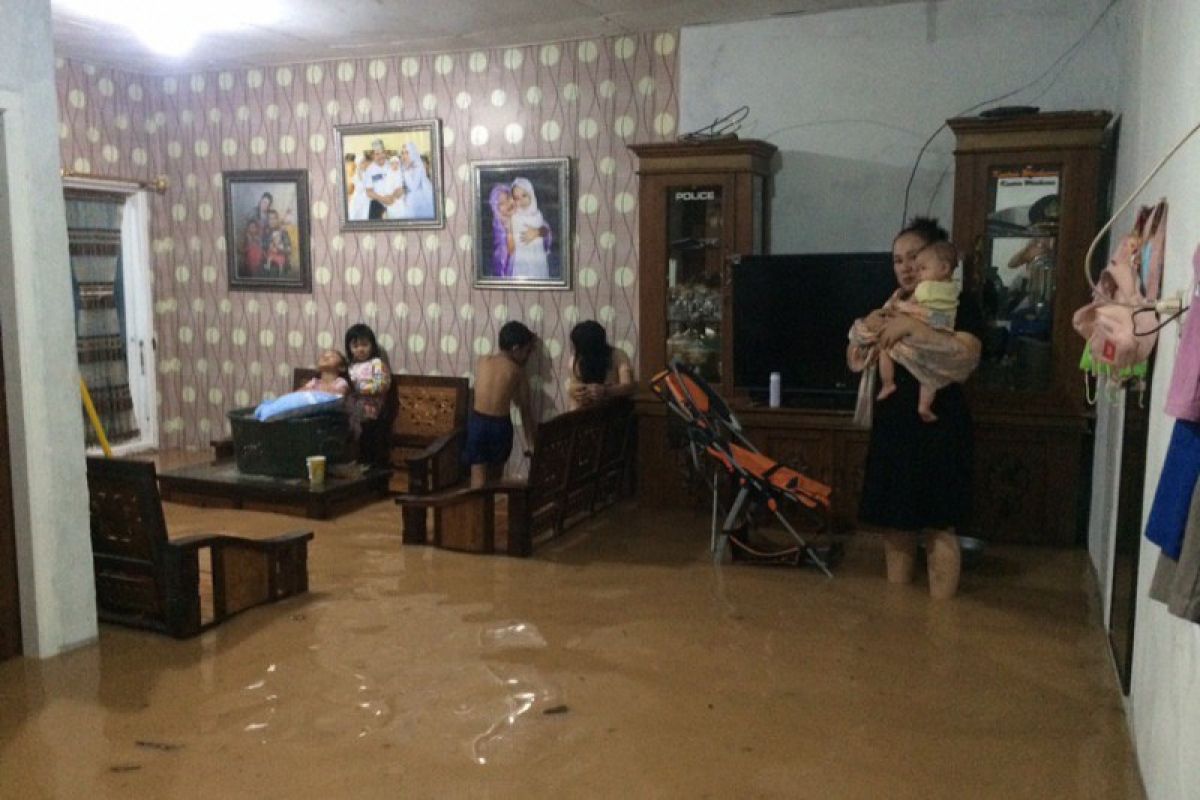 Sejumlah wilayah Bandarlampung terendam banjir