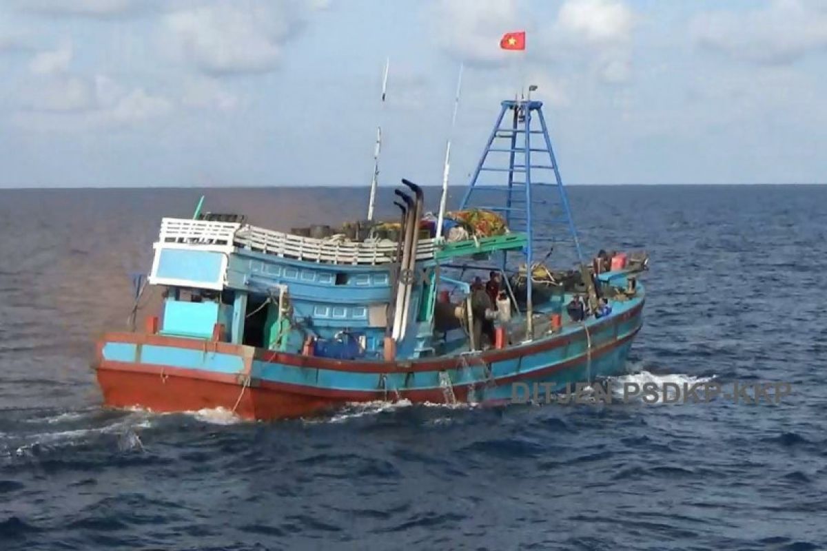 KKP tangkap satu kapal ikan ilegal berbendera Vietnam
