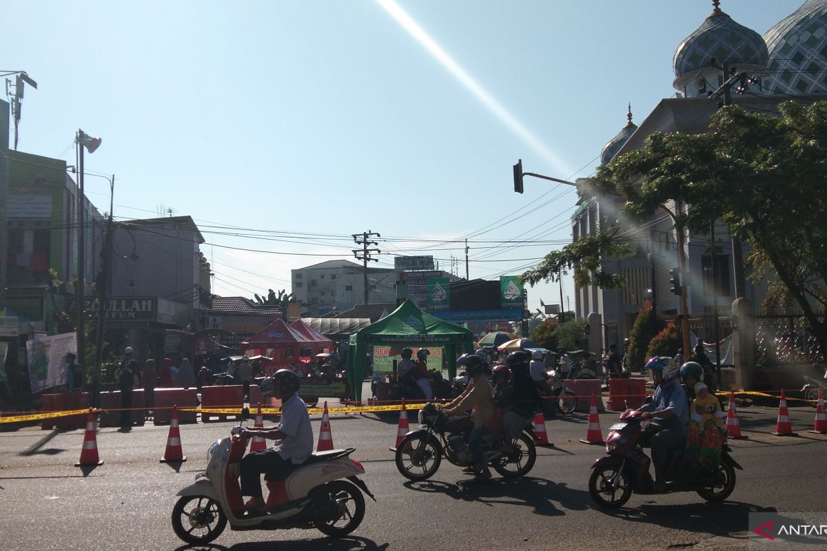 Jalan Sekumpul Martapura ditutup