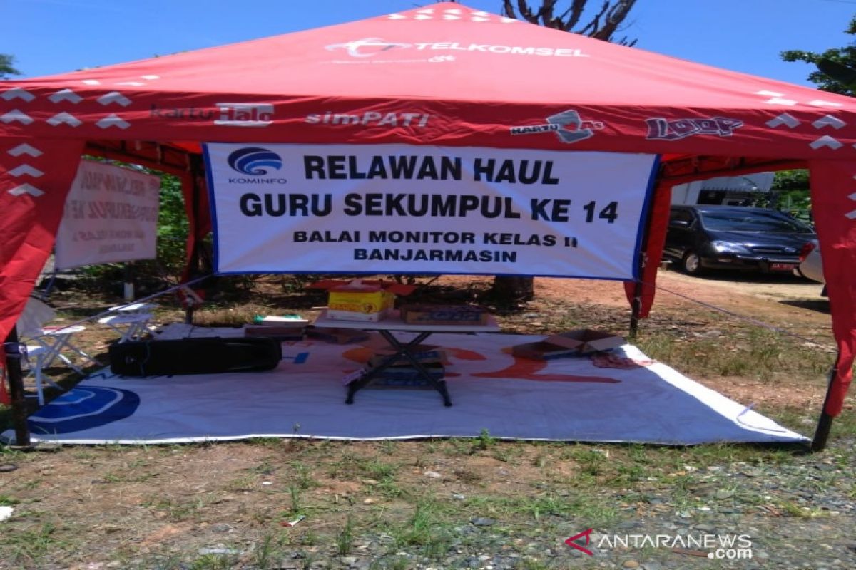 Pos pelayanan jemaah haul guru sakumpul kalsel