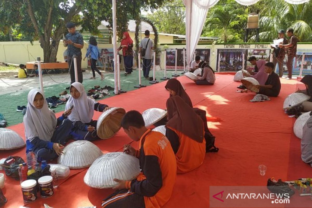 KPU Bangka tingkatkan partisipasi pemilih pemula dengan lomba kreasi seni