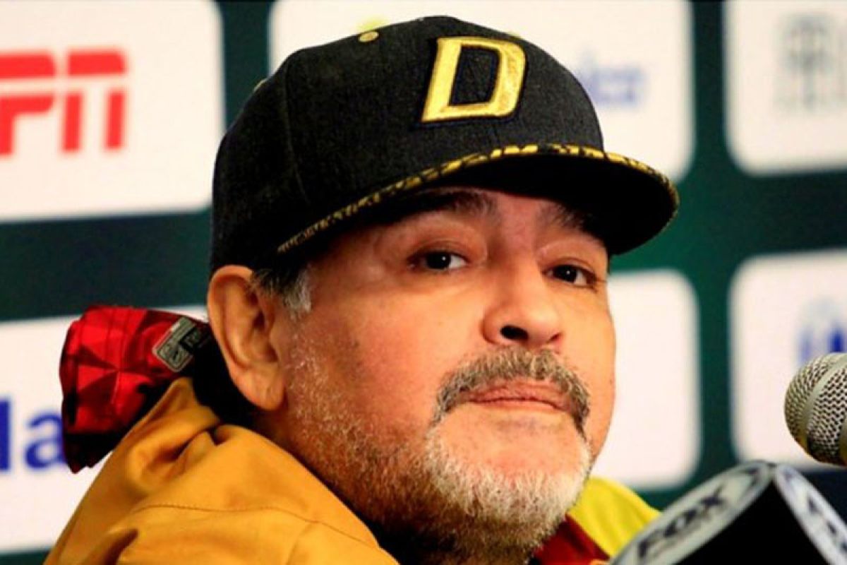 Alasan kesehatan, Maradona tinggalkan peran  pelatih di Meksiko