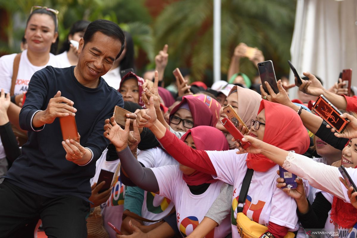 Tim Kampanye Daerah Sumatera Selatan nyatakan siap "door-to-door" menangkan Jokowi