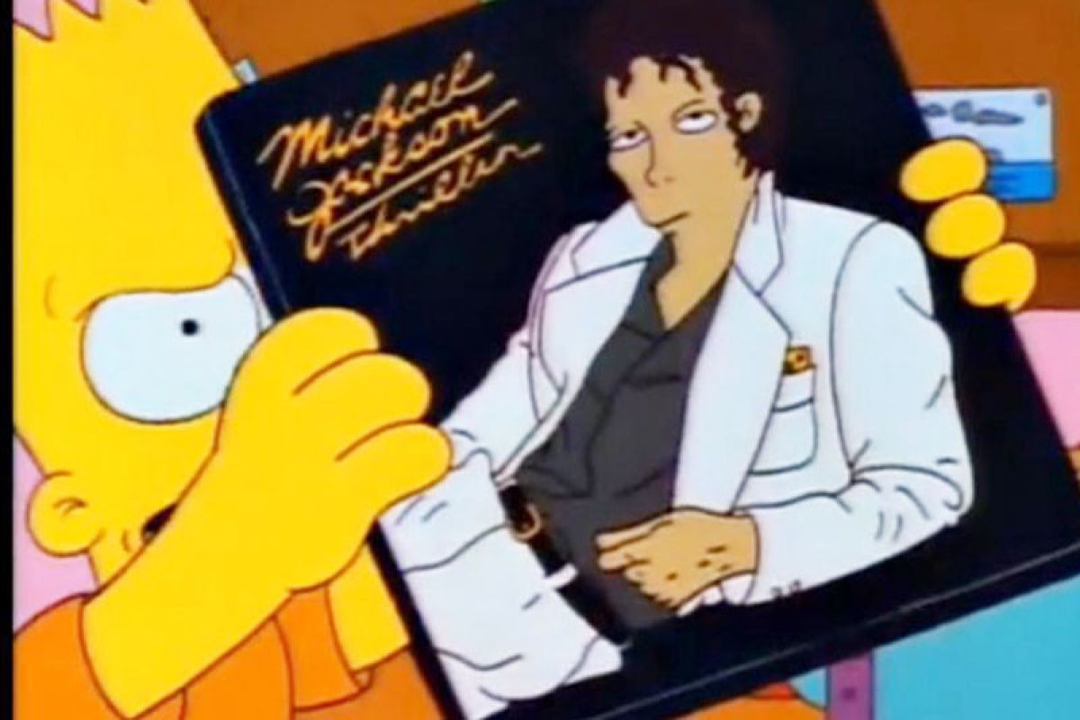 Serial kartun 'The Simpson' dengan suara Michael Jackson juga di cabut