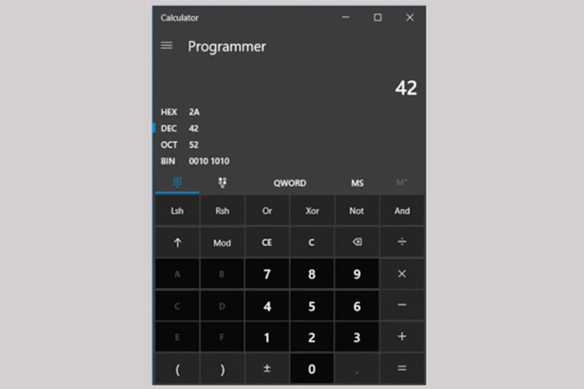 Microsoft open source-kan Kalkulator Windows