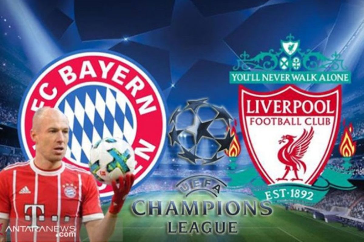 Munchen kembali tanpa Robben saat hadapi Liverpool di leg kedua Liga Champions