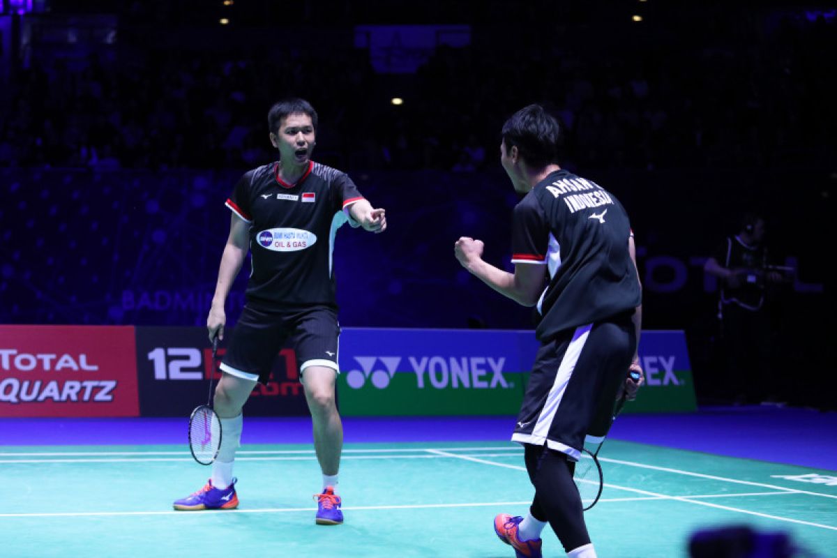 Hendra/Ahsan lega bisa capai gelar kedua All England