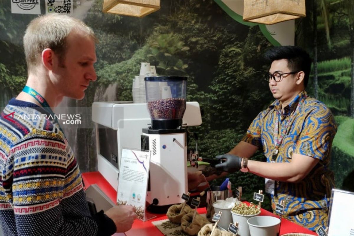 Minuman tradisional dan  Kopi jadi daya tarik di ITB Berlin