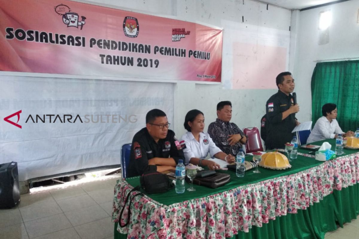 KPU Sulteng kenalkan Pemilu kepada masyarakat di daerah rawan konflik