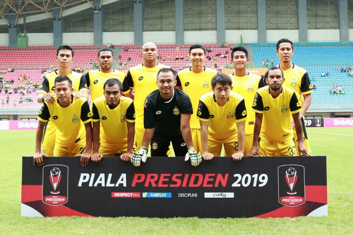 Bhayangkara FC tanpa 10 pemain kontra Mitra Kukar di Piala Presiden