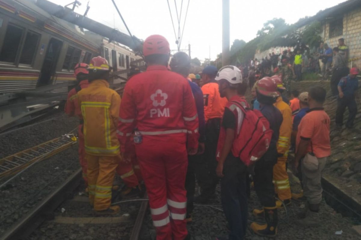 RS PMI Bogor rawat korban KRL anjlok