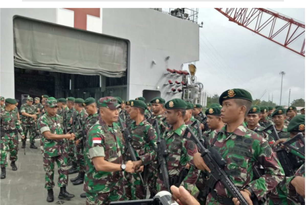 TNI gelar kekuatan untuk amankan daerah rawan jelang Pemilu