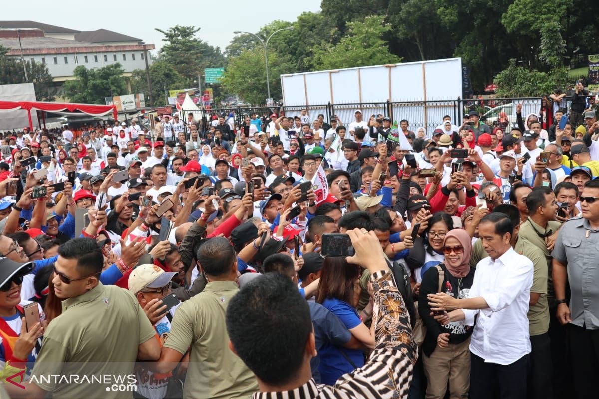 Jokowi ingatkan untuk pilih pemimpin yang sudah berpengalaman