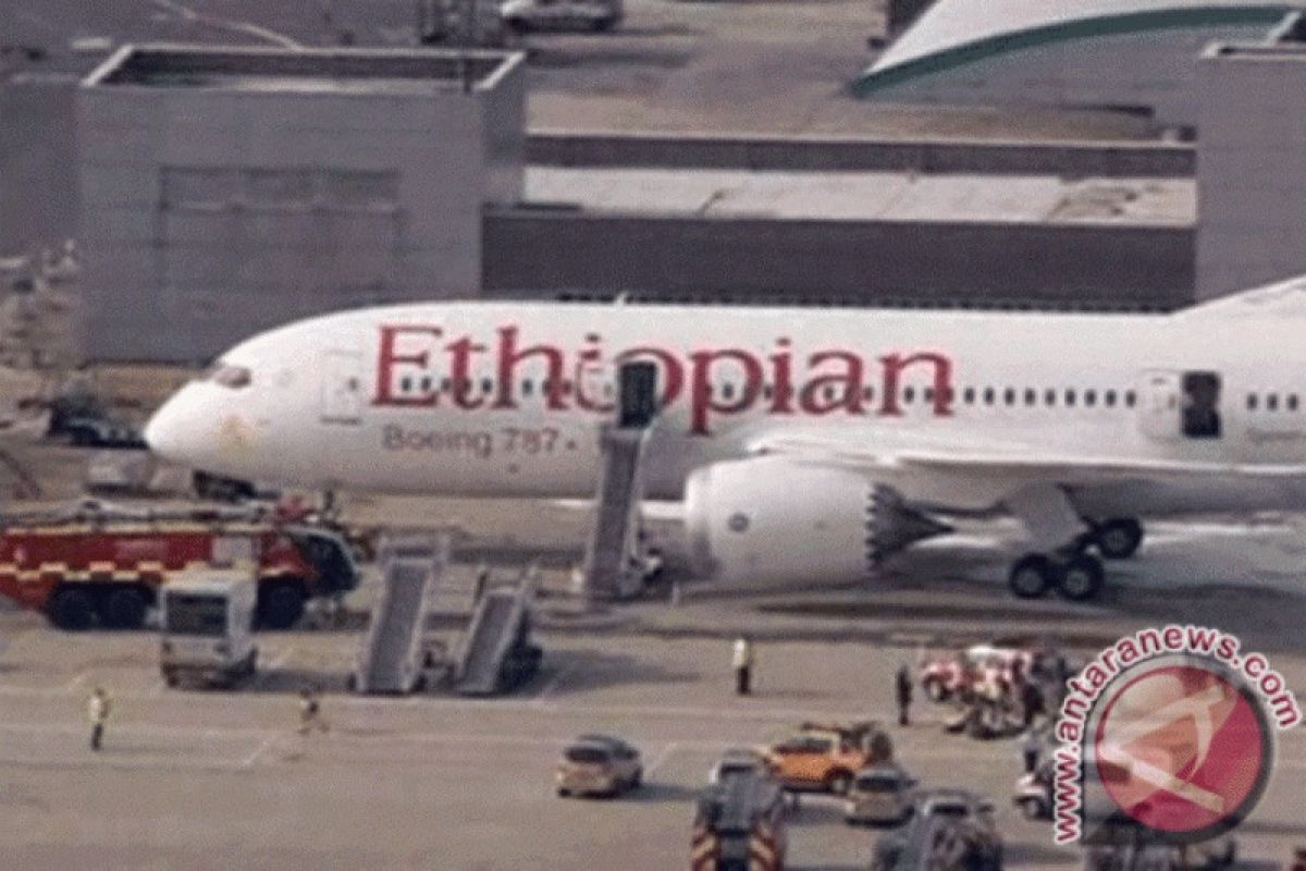 Pesawat Ethiopian Airlines jatuh