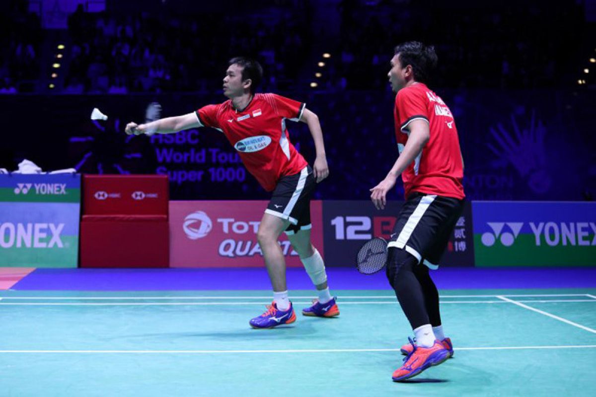 Hendra/Ahsan melaju ke final All England 2019