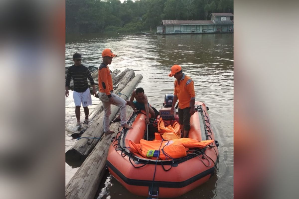 Jasad Saeful ditemukan di hilir muara Sungai Lahei