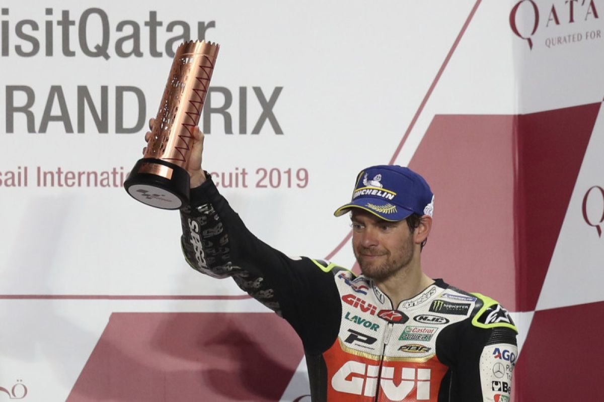 Usai cedera, Crutchlow tak menyangka raih podium GP Qatar