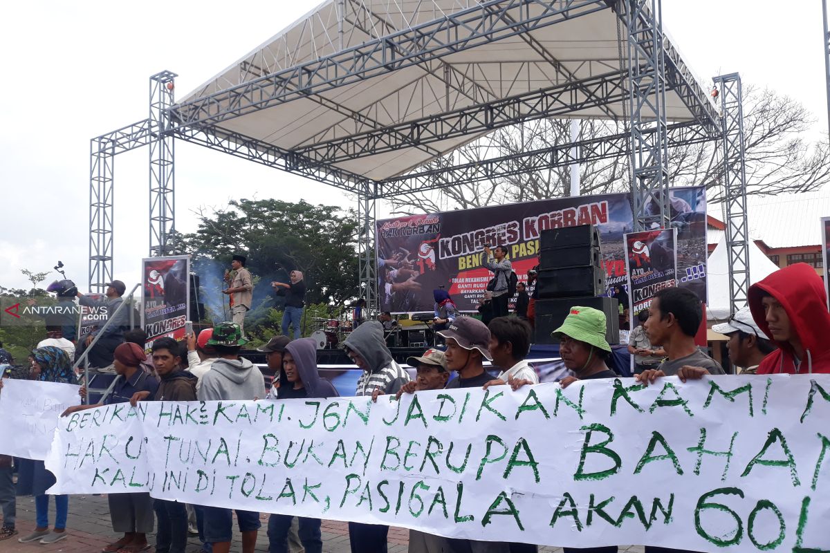 Kongres korban bencana Pasigala hasilkan empat belas tuntutan