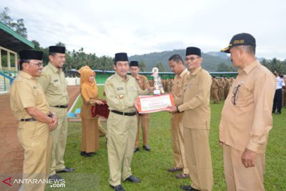 Lomba peduli arsip, juara 1 Nagari Guguak