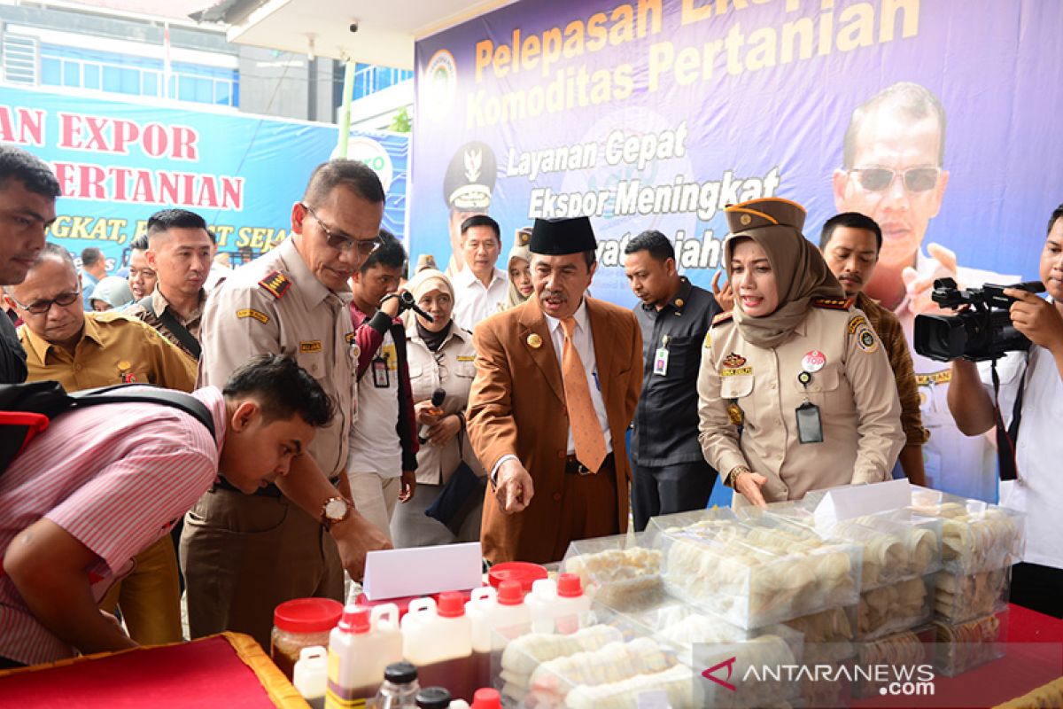 Mantap, Riau ekspor Rp7 triliun komoditas pertanian sampai ke 4 Benua