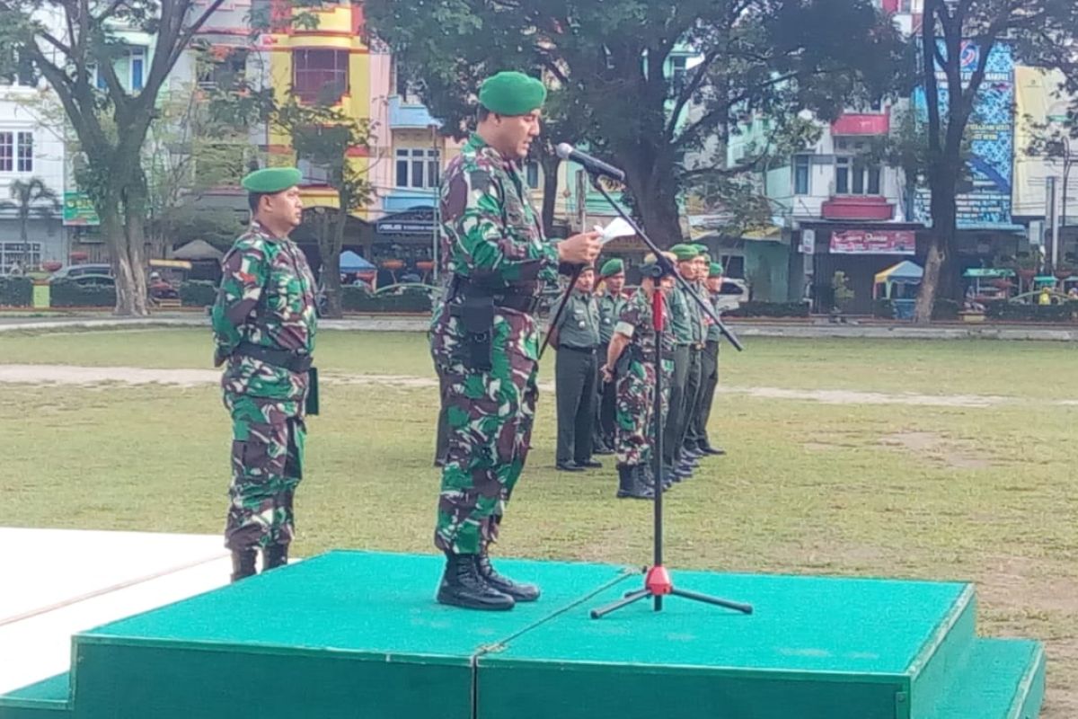 Dandim Langkat: Prajurit harus pegang teguh netralitas TNI