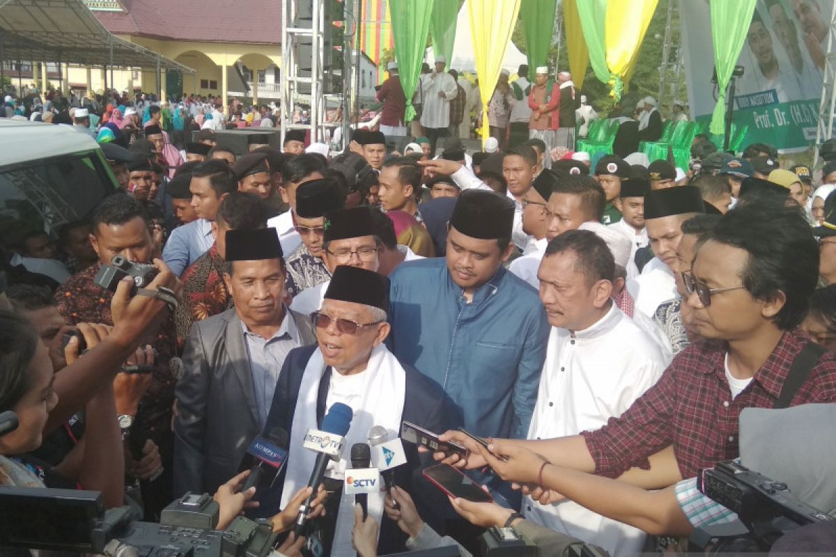 Upaya lawan hoaks tingkatkan elektabilitas Jokowi-KH Ma'ruf Amin di Sumatera Utara