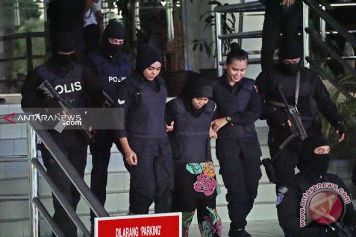 Siti Aisyah, tersangka pembunuh Kim Jong-nam, di Malaysia bebas