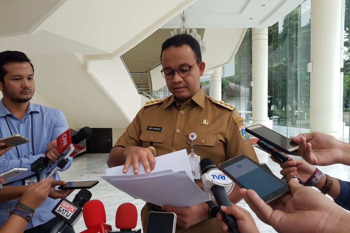 Anies: biaya perbaikan pembangunan DKI tidak semua dari APBN