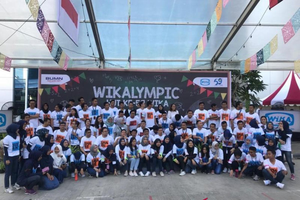 WIKA lestarikan permainan tradisional lewat WIKAlympic