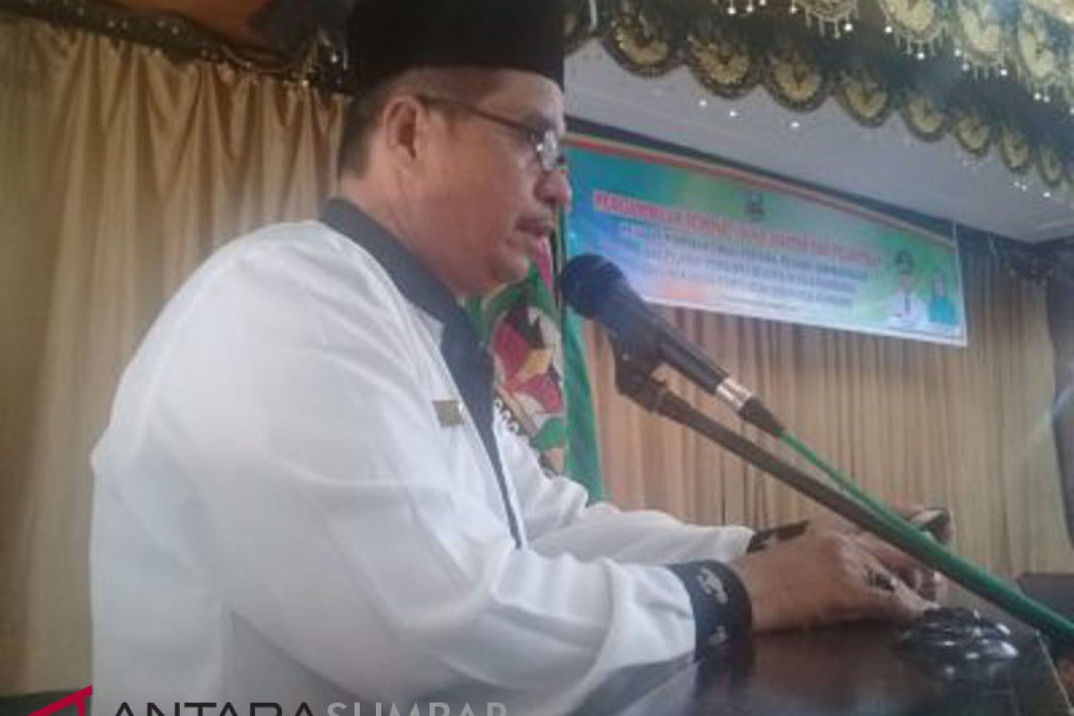 Bupati Sijunjung meluncurkan sistem aplikasi SAKIP