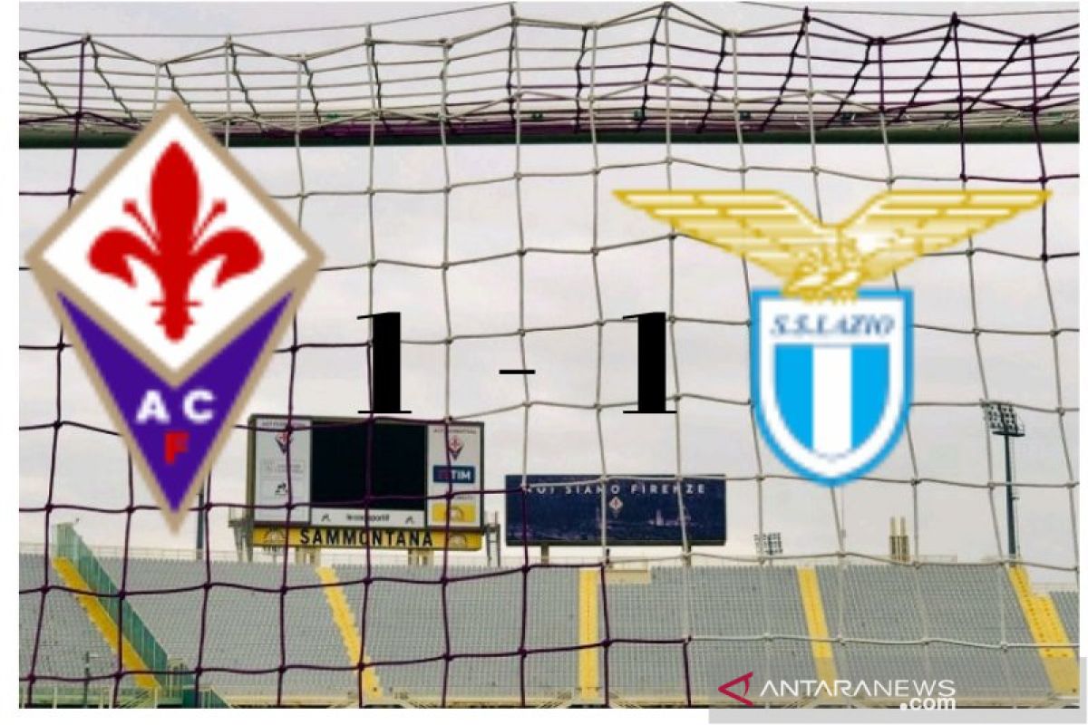 Fiorentina bermain imbang dengan Lazio 1-1