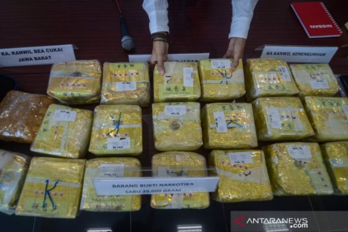 BNNP Jawa Barat gagalkan penyelundupan 20 kg 