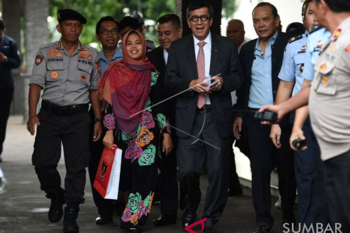 Siti Aisyah bebas saat ulang tahun
