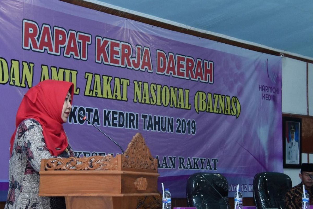 Wawali Kediri dukung Baznas buat aplikasi penyaluran zakat