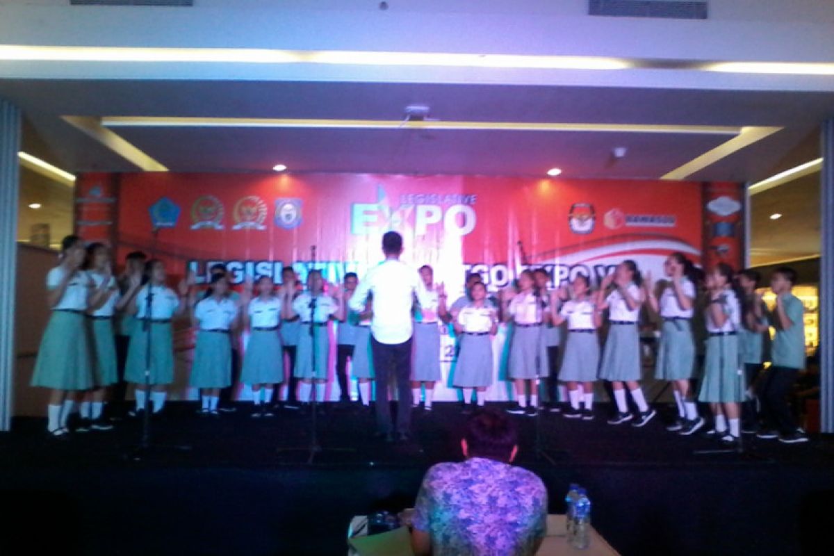 Lomba paduan suara semarakkan Legislative Ekspo