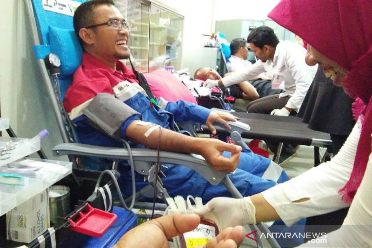 Bantu cukupi kebutuhan darah PT PAG gelar donor
