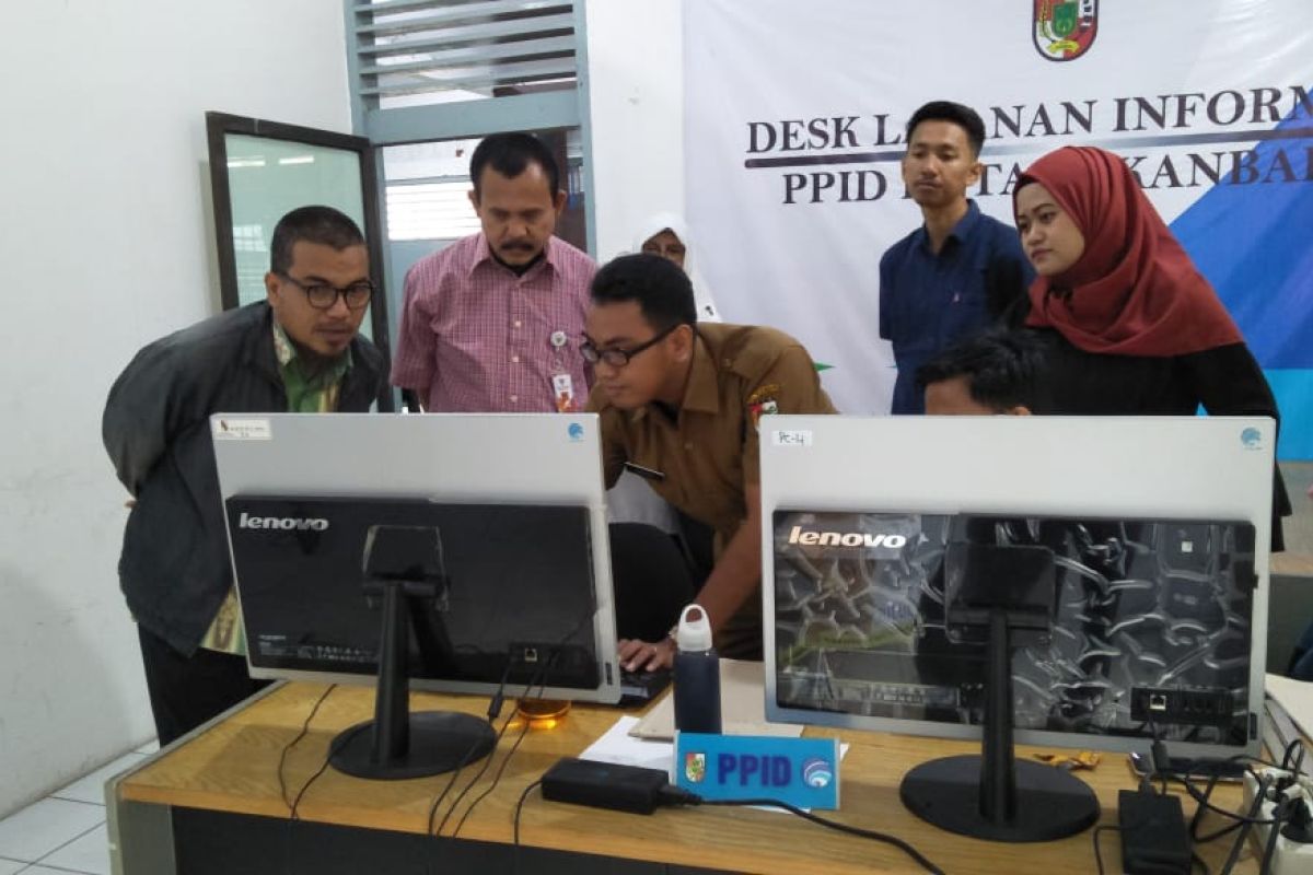 KIP Riau sidak ke PPID Utama Pemko Pekanbaru