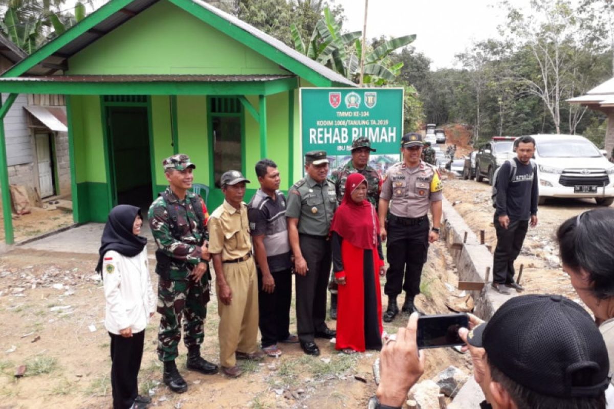 Tim wasev mabes TNI meninjau pelaksanaan TMMD