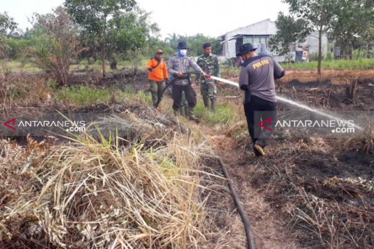 Luas kebakaran hutan dan lahan di Riau 1.761 hektare