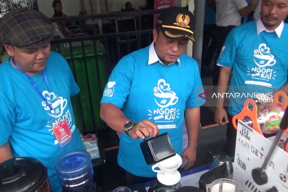 Daop 7 Madiun kembali gelar festival Ngopi Bareng KAI