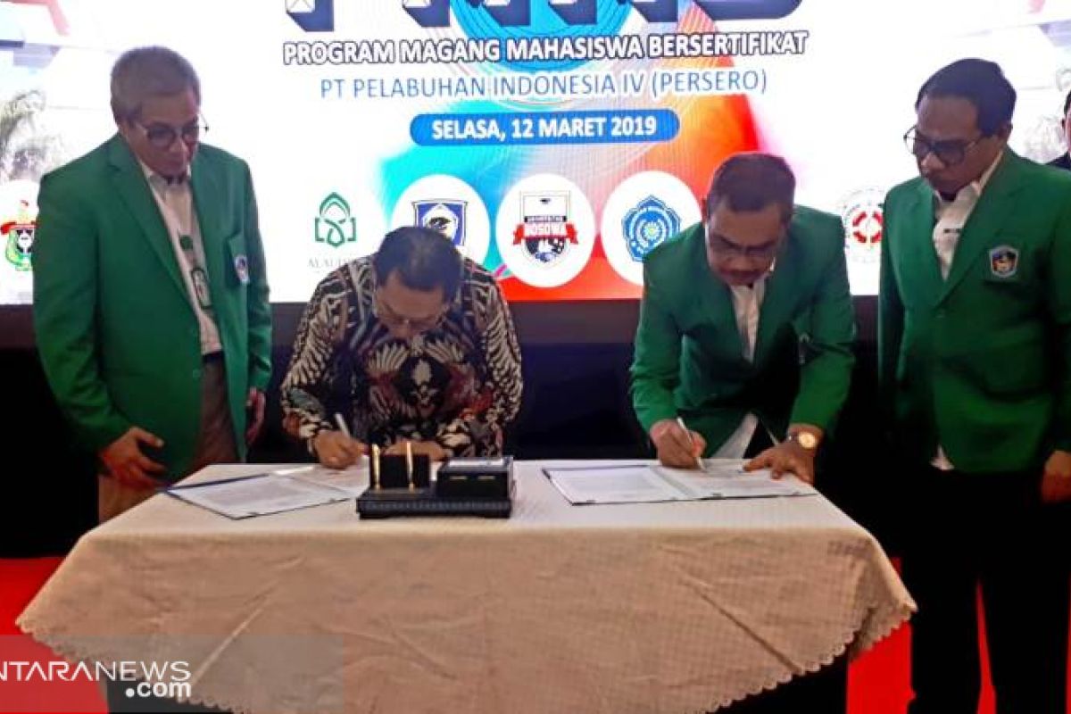 UMI-PT Pelindo kerja sama program mahasiswa bersertifikat